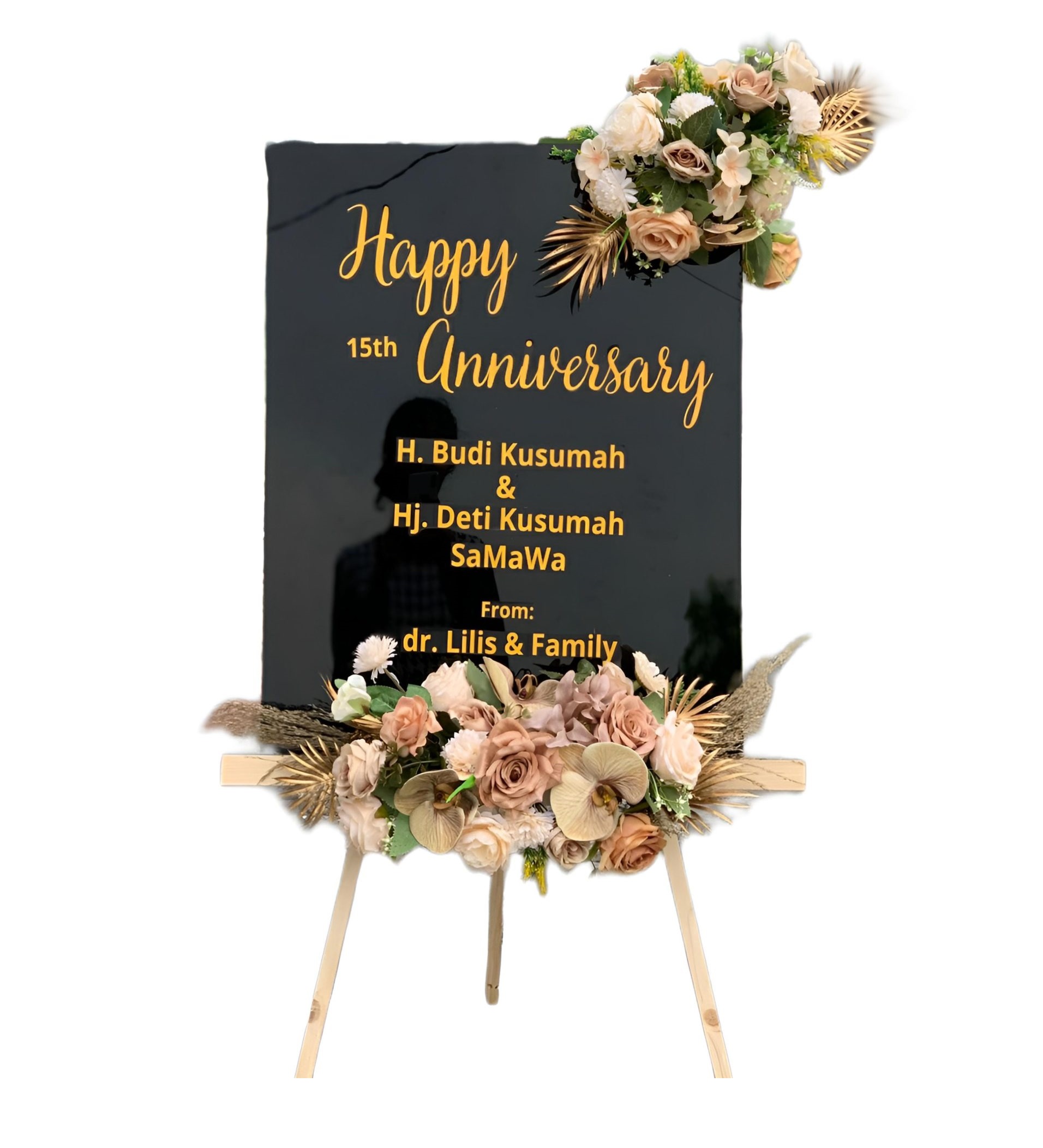 Papan Bunga Akrilik Ampenan